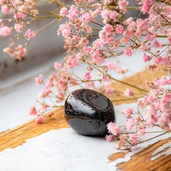 BLACK TOURMALINE pocket crystal, black turmaline gemstone, black turmaline,