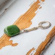 JADE keychain jade crystal, jade gemstone