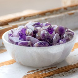 AMETHYST pocket gemstone S, AMETHYST crystals