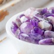 AMETHYST pocket gemstone S, AMETHYST crystals