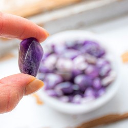 AMETHYST pocket gemstone S, AMETHYST crystals