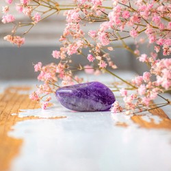 AMETHYST pocket gemstone S, AMETHYST crystals