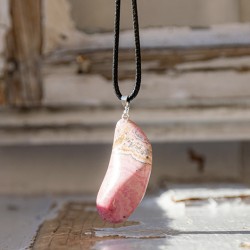 RHODONITE necklace, rodonite crystal, rodonite gemstone,