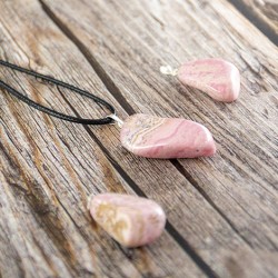RHODONITE necklace, rodonite crystal, rodonite gemstone,