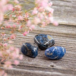 SODALITE pocket gemstone , sodalite, sodalite crystal