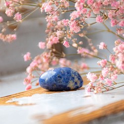SODALITE pocket gemstone , sodalite, sodalite crystal