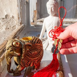 FENG SHUI coin set of 3 for luck