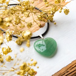 zeleni aventurin, energijski nakit, kristal za zdravje, zeleni aventurin ogrlica,