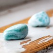 naravni larimar kristal, naravni larimar, redki modri kamen, kamen Atlantide