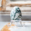 tree agate, tree agate crystal, crystal carvings, crystal egg, tree agate egg