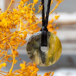 bumblebee jaspis, bumblebee jasper, nakit iz kamna, jaspis, ogrlica iz kristalov