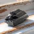 BLACK TOURMALINE raw crystal  black turmaline gemstone, protect energy