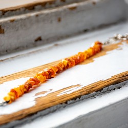 Eko ovratnica za pse, Jantar za zdravje psov, ovratnica za pse