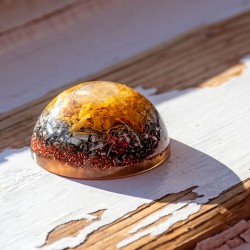 citrin, orgonit, orgonit s šungitom, žepni orgonit, orgonit s citrinom