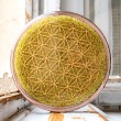 handmade orgonit, orgonite with peridot, peridot orgonite