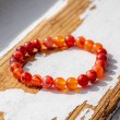 fire agate, agate, fire agate bracelet, crystal bracelet, energy bracelet