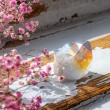 ANGEL AURA cluster, angel aura crystal, rock crystal, clear quartz