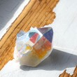 ANGEL AURA cluster, angel aura crystal, rock crystal, clear quartz