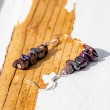 SHUGILITE CRYSTALS earings, SHUGILITE CRYSTALS, SHUGILITE