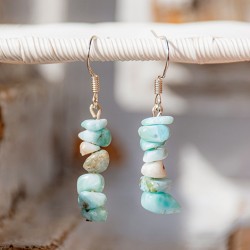 larimar stone, rare stones, rare larimar stone, larimar earrings, larimar lewellery