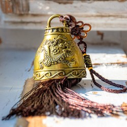feng shui bell, dragon bell, bell for prosperety, sound cleansing,