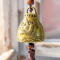 feng shui bell, dragon bell, bell for prosperety, sound cleansing,