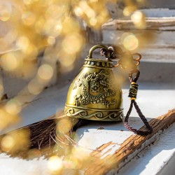 feng shui, obilje, sreča, zvočno čiščenje, dragon bell, feng shui bell, zvonec za zvočno čiščenje