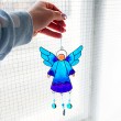 sun catcher angel, home decor, good gift, crystal shop