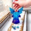 sun catcher angel, home decor, good gift, crystal shop