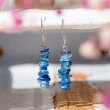 blue kyanite, kyanite, blue kyanite crystal, blue kyanite necklace, communication crystal, blue kyanite earings