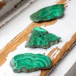 MALACHITE semi polished, malachite crystal,