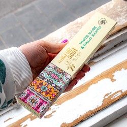 PALO SANTO WHITE SAGE Native soul incense sticks