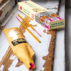 PALO SANTO WHITE SAGE Native soul incense sticks