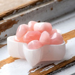 rose quartz, ROSE QUARTZ pocket gemstone, rose quartz crystal