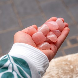 rose quartz, ROSE QUARTZ pocket gemstone, rose quartz crystal