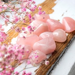 rose quartz, ROSE QUARTZ pocket gemstone, rose quartz crystal
