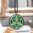 malachite, orgonite, orgonite necklace,
