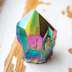 quartz point, amethyst point, angel aura quartz, rainbow quartz