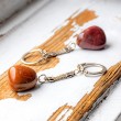 MOOKAITE, mookaite crystal, mookaite gemstone, mookaite key chain