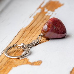 MOOKAITE, mookaite crystal, mookaite gemstone, mookaite key chain