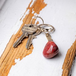 MOOKAITE, mookaite crystal, mookaite gemstone, mookaite key chain