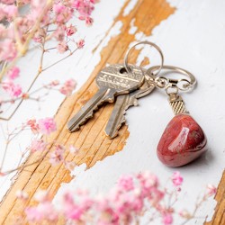 MOOKAITE, mookaite crystal, mookaite gemstone, mookaite key chain