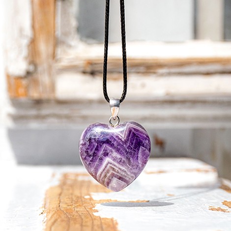 cord amethyst crystal chain