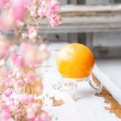 ORANGE CALCITE sphere, orange calcite, yellow calcite, calcite