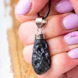 TEKTITETE Necklace, cosmic stone,