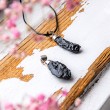 TEKTITETE Necklace, cosmic stone,