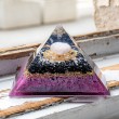 ROSE QUARTZ orgonite pyramid, orgonite,orgonite