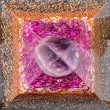 AMETHYST and SHUNGITE orgonite pyramid, orgonite, ametyst orgonite