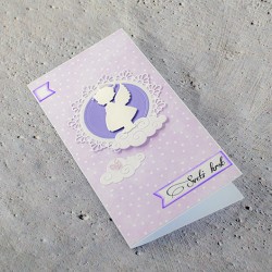 UNIKATNA ROČNO IZDELANA VOŠČILNICA za krst, obhajilo in birmo