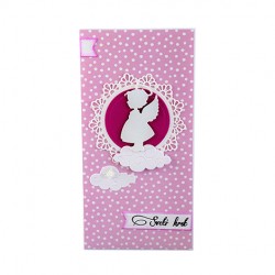 Handmade card, arts and crafts, unique gift card, baptism card